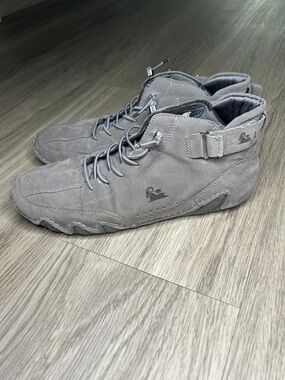 LDeck Casual Shoes Men's Size 41 Loafers Lace-up High Top Sneakers